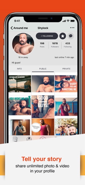 W | Bear: Gay Bear's Chat App(圖3)-速報App