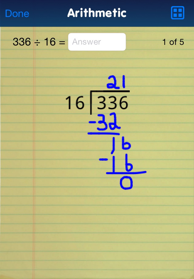 EG Classroom Arithmetic screenshot 2