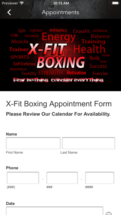 X-Fit Boxing screenshot 2