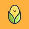 快乐的玉米-Happy Corn Emoji