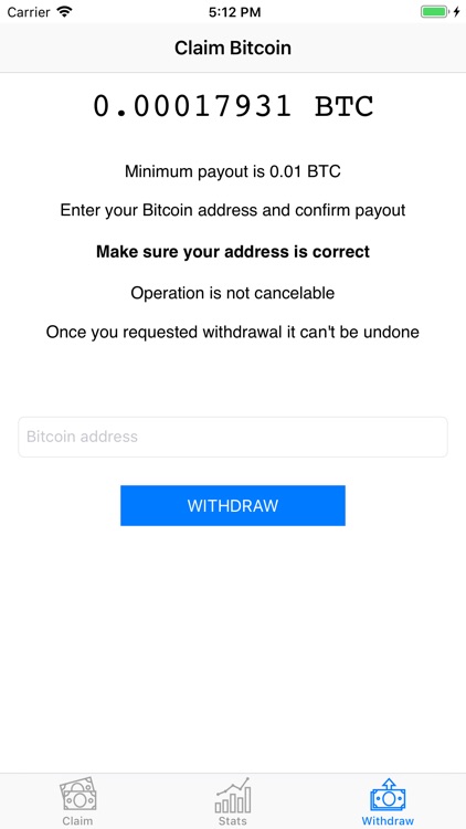 Claim Bitcoin screenshot-4