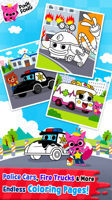 How to cancel & delete Cars Coloring Book PINKFONG from iphone & ipad 1