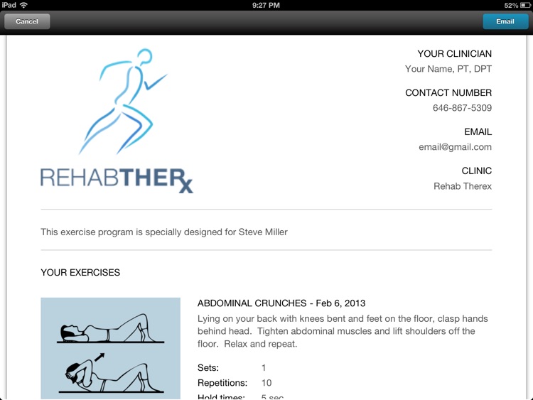 Rehab TherX - HEP On The Go screenshot-4