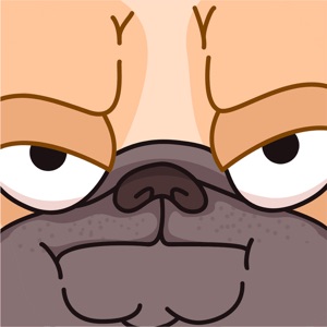 Pugly the Dog Emoji Stickers download