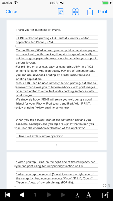 How to cancel & delete iPRINT - Text Printing from iphone & ipad 1