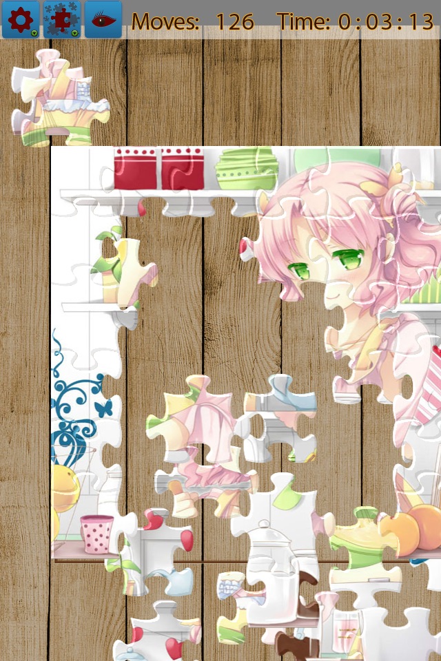 Anime Girls Jigsaw Puzzle screenshot 3
