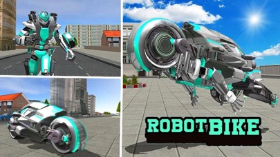 Robot Truck: Bike Transformers screenshot 2