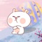 In "CuteBunnyBaby", not only cute rabbit stickers can be shared with friends