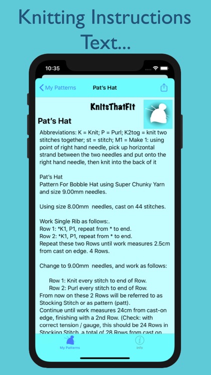 KnitsThatFit Hats screenshot-3