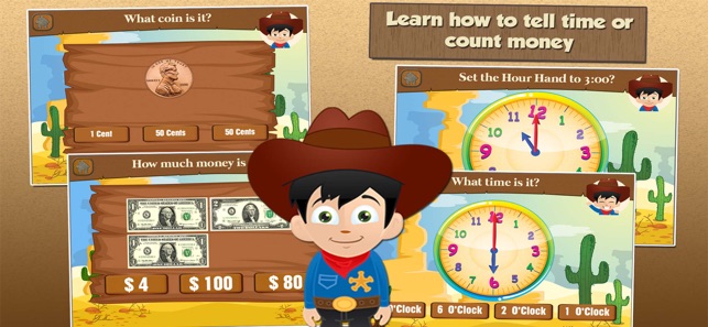 Cowboy Kid Games for 2nd Grade(圖3)-速報App