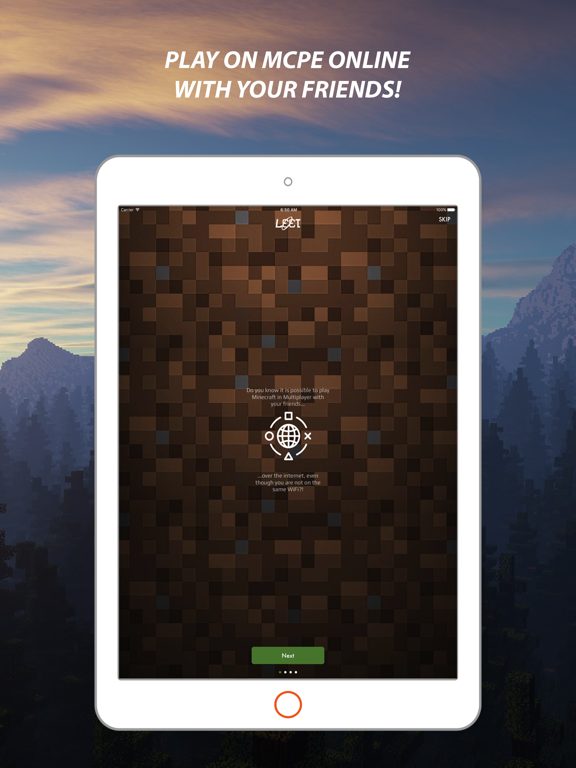 LEET Minecraft Servers - Multiplayer Server for Minecraft PE Edition screenshot