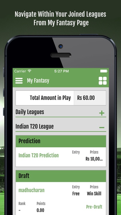 COC CB Fantasy Sports screenshot-4