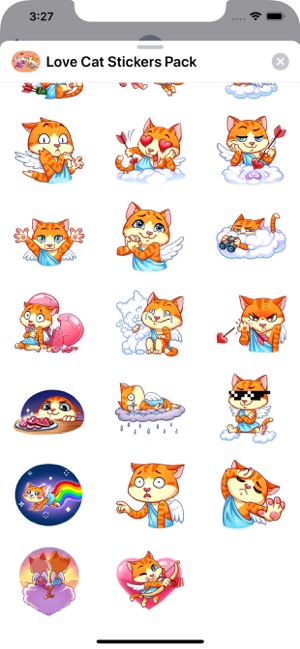 Love Cat Stickers Pack(圖2)-速報App