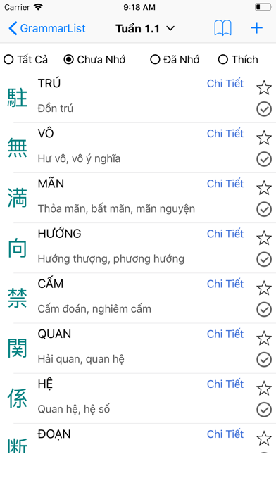 Học tiếng Nhật N5~N1 (JMaster) screenshot 4