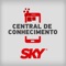 O Central de Conhecimento SKY é o aplicativo que facilita o acesso de forma ágil e prática aos treinamentos, avaliações e biblioteca de arquivos, contribuindo para o desenvolvimento profissional