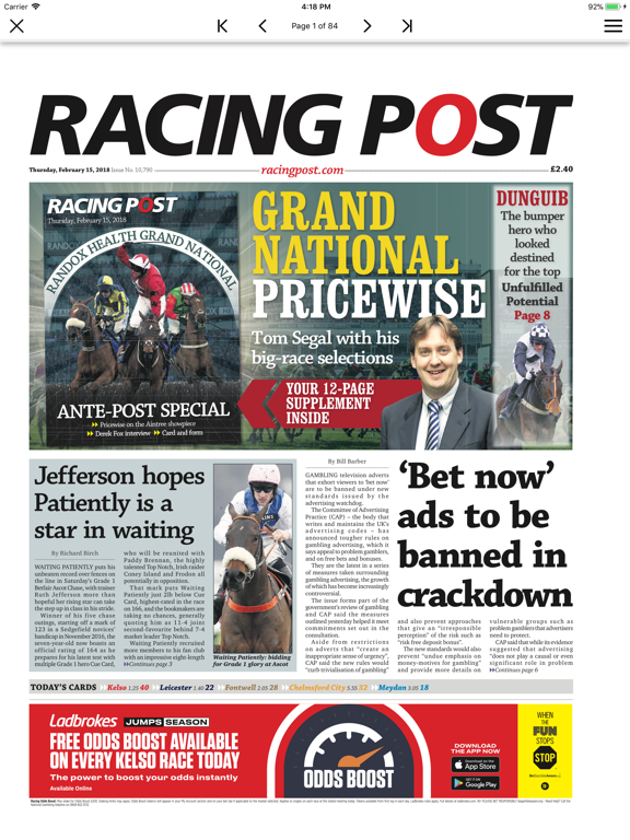 Racing Post Digital Newspaperのおすすめ画像3