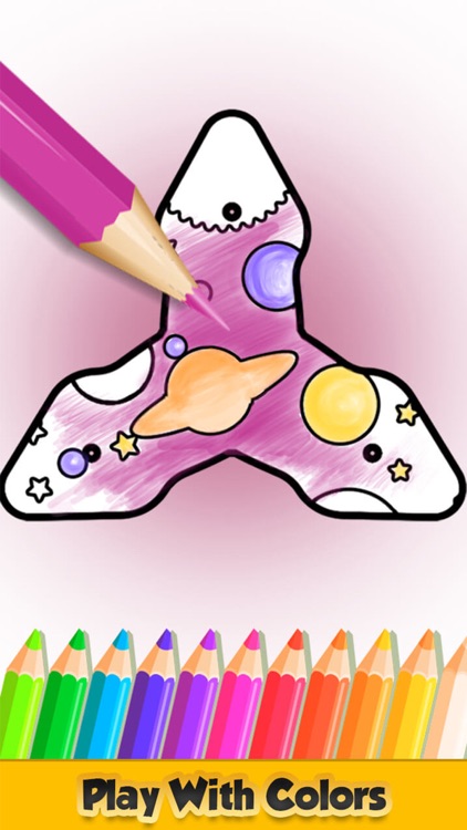 Coloring Pages: Fidget Spinner screenshot-6