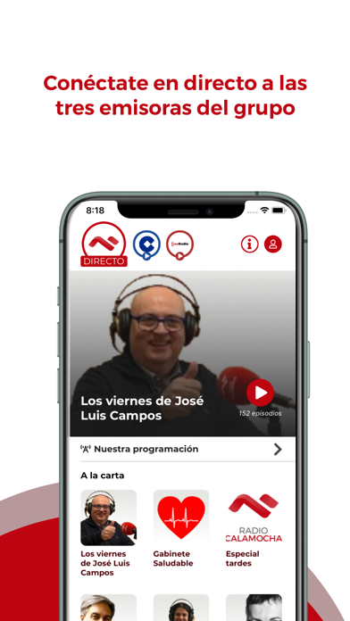 Radio Calamocha screenshot 2