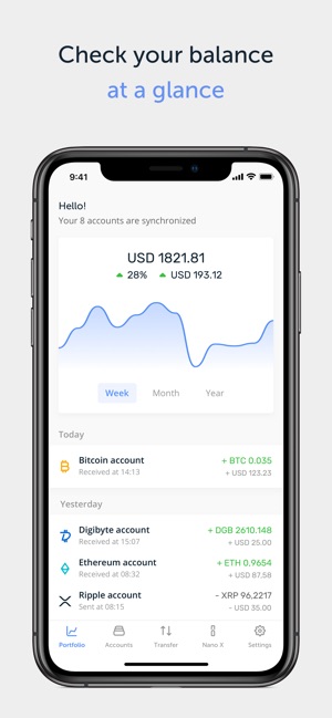 Ledger Live Crypto Wallet Im App Store - 