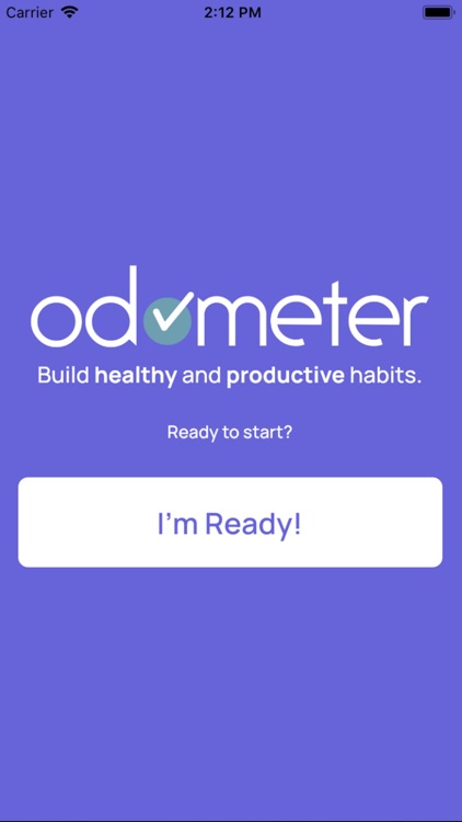 Odometer - Build Better Habits