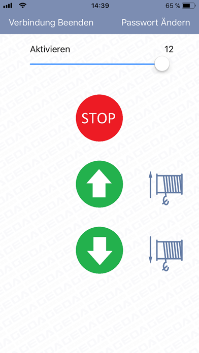 GEDA AkkuLeiterLIFT Steuerung screenshot 3