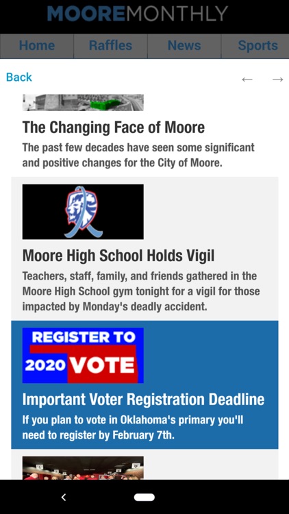 Moore Monthly