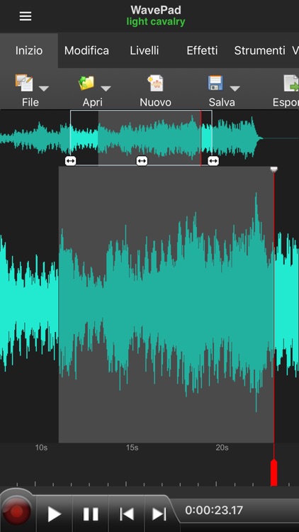 WavePad Editor- Musica e Audio