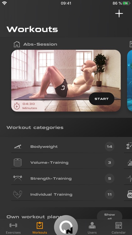 Gymnotize Fitness Workout App