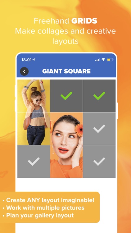 Giant Square: Grids & Collages screenshot-6