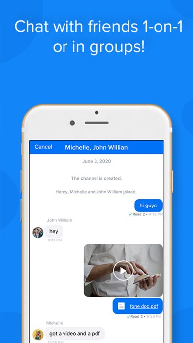 FoneMe Messenger screenshot 3