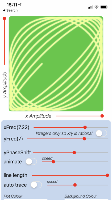 Lissajous Play - Maths Art! screenshot 4