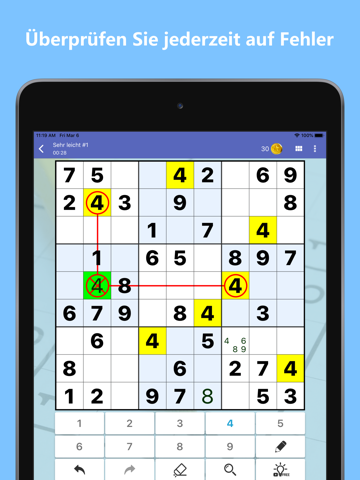 Sudoku - Logic puzzles game screenshot 3