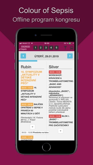 Colours of Sepsis 2019 Ostrava(圖2)-速報App