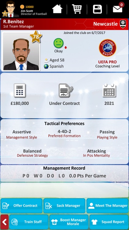 Club Soccer Director 2019 screenshot-3