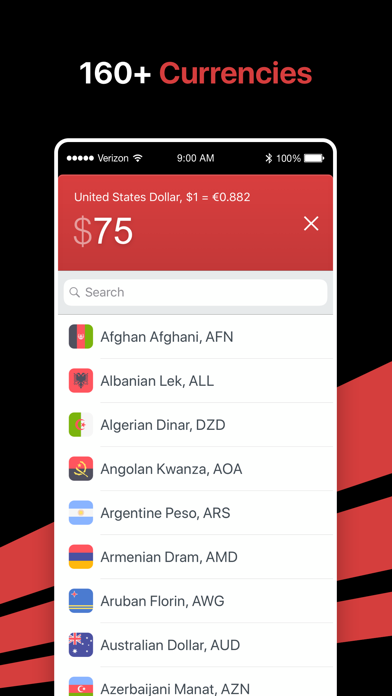 GlobeConvert - Currency & Units Converter Screenshot 5