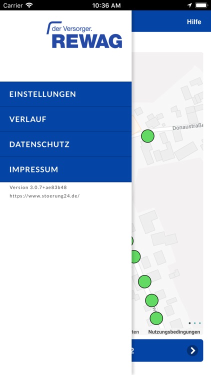 REWAG: Straßenleuchten melden