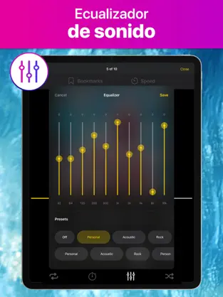 Screenshot 4 Reproductor de Musica: Player iphone
