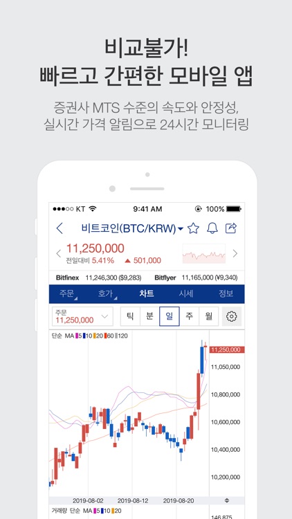 업비트 - 가장 신뢰받는 디지털 자산 거래소