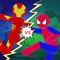 Put on your superhero cape and get ready to fight the duel battle as super stick hero