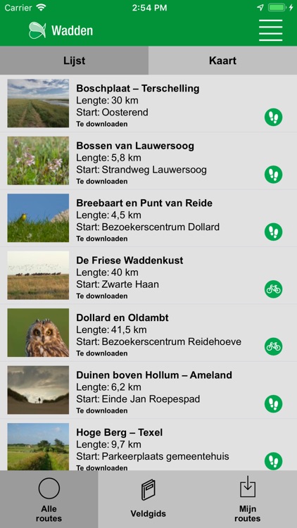 Crossbill Routes Wadden