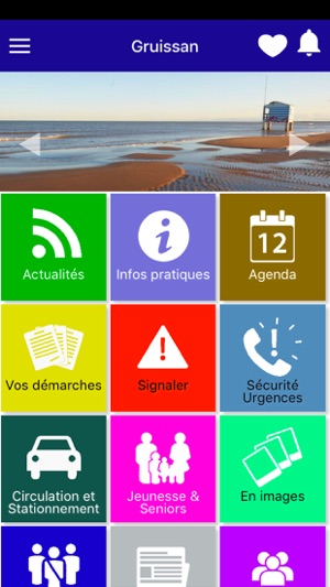 Gruissan Application Mobile