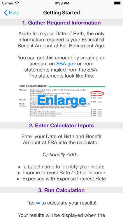 Social Security Calculator screenshot-8