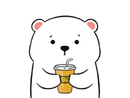 Polar Bear Animated Stickers