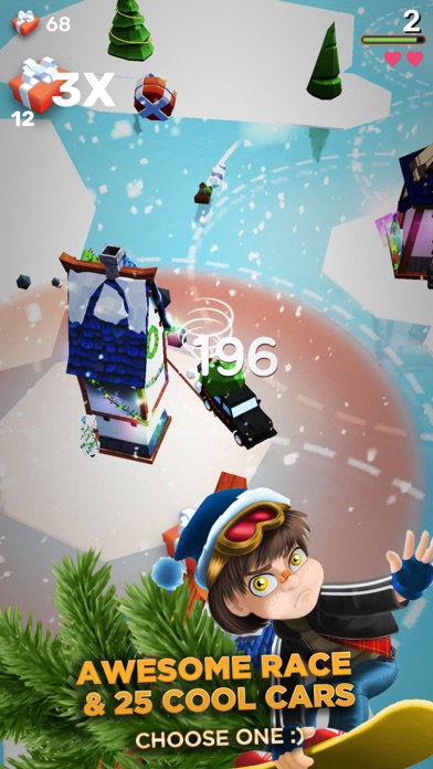 XMAS RUSH: Snow, Race & Gifts screenshot 3