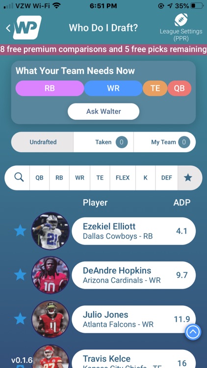 WalterPicks screenshot-4