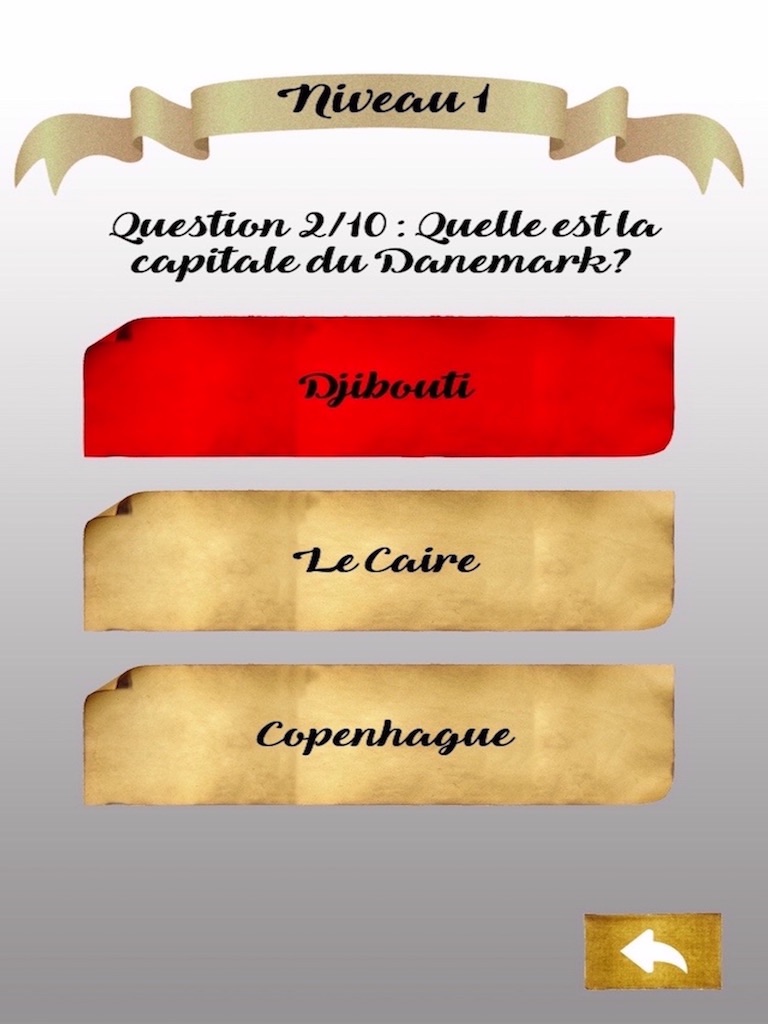 QUIZ Des Capitales screenshot 2