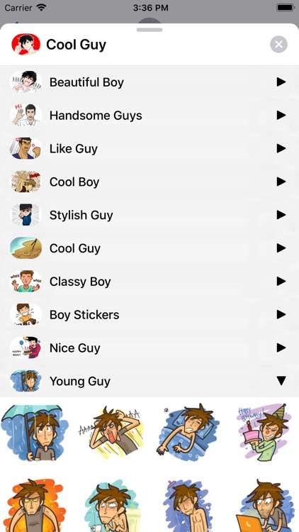 Cool Guy Stickers screenshot-9