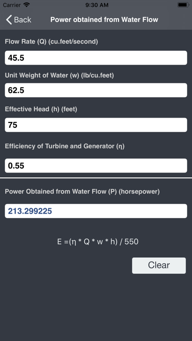 How to cancel & delete Hydraulics and Waterworks Calc from iphone & ipad 3