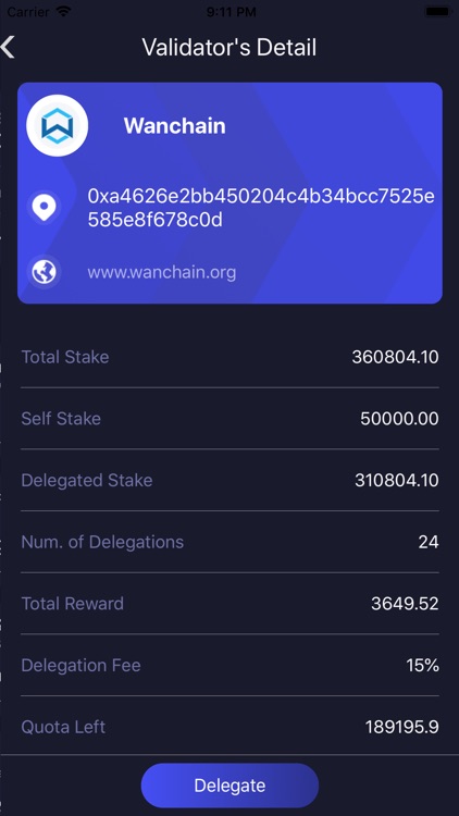 WanWallet screenshot-4