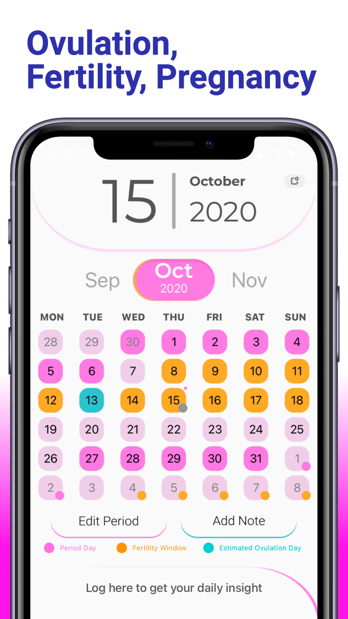 PC Period Tracker Widget